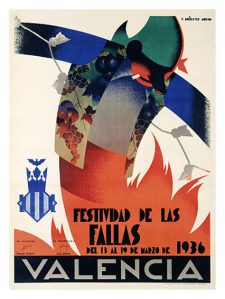 Festividad De Las Fallas-1936 poster