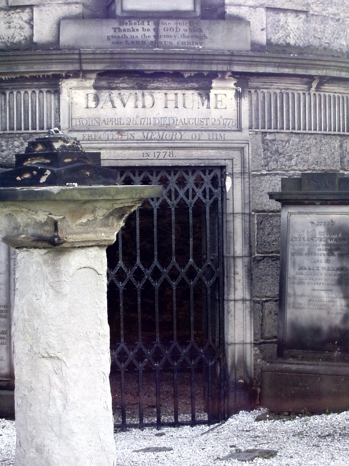 David Hume's grave