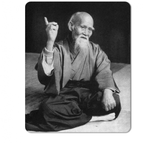 O-Sensei Morihei Ueshiba, fundador del Aikido