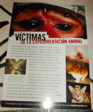 No a la vivisección