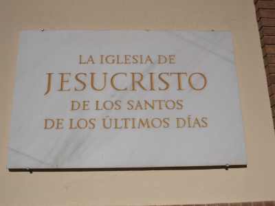 Escrituras expuestas de Alicante » La Iglesia de Jesucristo de los Santos  de los Últimos Días.