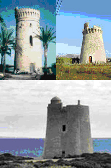 Torres de vigilancia de la costas españolas (paradoxplaza)