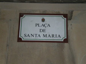 Plaça de Santa María