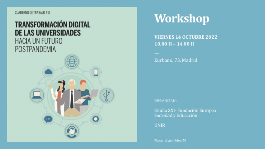 Workshop Transformación Digital De Las Universidades – Faraón Llorens