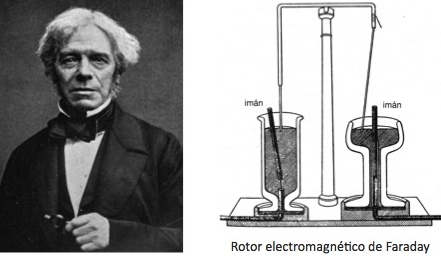 Primer motor electrico de faraday