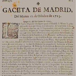 Gaceta de Madrid, Números 1-180 at Francisco Javier Balmis