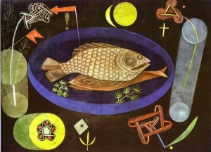 Alrededor del pescado Paul Klee[www.bestpriceart.com/painting/?pid=98334]