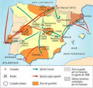 España durante la Guerra de Indepenencia