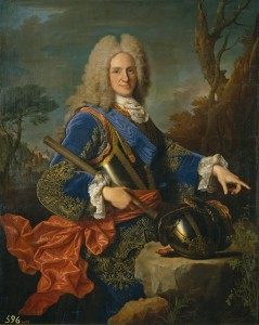 Retrato de Felipe V, por Jean Ranc (c. 1723). Óleo sobre lienzo, 144 x 115 cm, Museo del Prado (Madrid).