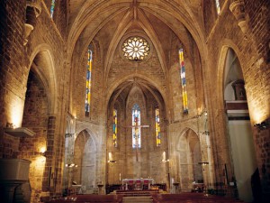 Vista interior, iglesia Arciprestal, Sant Mateu
