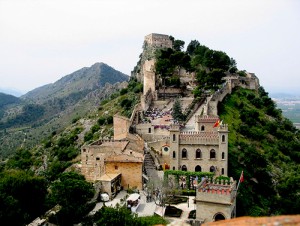 Fotografía del castillo de Xàtiva.