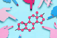 Imagen decorativa sobre composición química de una hormona