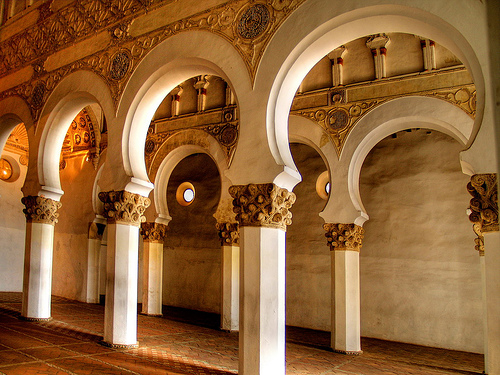 Interior de Santa María la Blanca.