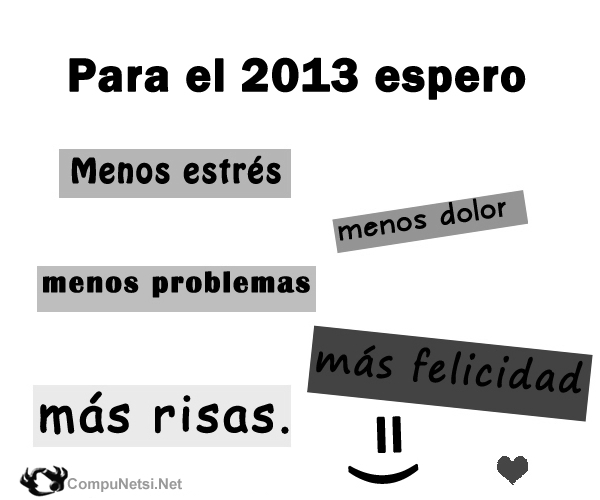 Deseos para 2013 en materia de Traducción e Interpretación