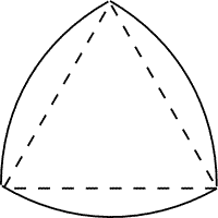 Construcción del Triángulo Reuleaux