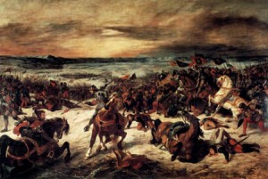 Batalla de Nancy (Eugene Delacroix)