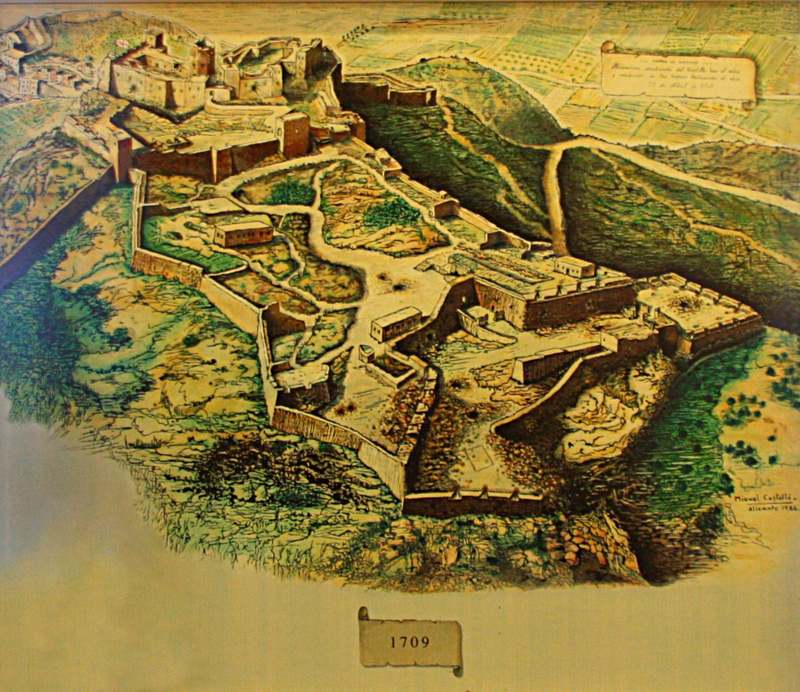 Cartografía de la ciudad antigua de Alicante  blogs UA