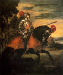 Carlos V por Titian