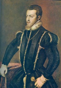 Felipe II joven, por Reubens