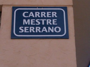 Calle Mestre Serrano