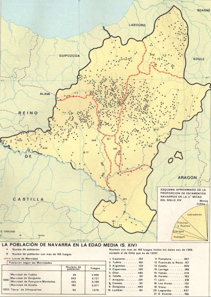 El Reino De Navarra – Mapas Históricos Y Comentarios