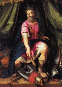 Enrique IV como Marte. Realizado a partir de 1601.