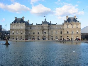 Palacio de Luxemburgo, en París.