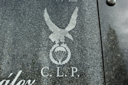 Escudo de la Brigada Paracaidista nº 122 Plaza Santa Ana