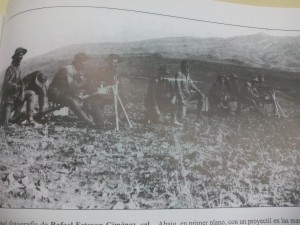 Sajeños en Marruecos realizando maniobras de entrenamiento.