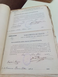 Convocatoria para el alistamiento.