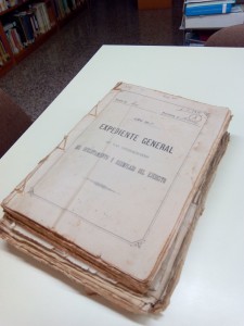 Expediente general de las actas de quintos del servicio militar de Sax de 1919