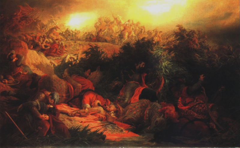 The Battle at Mohács by Bertalan Székely