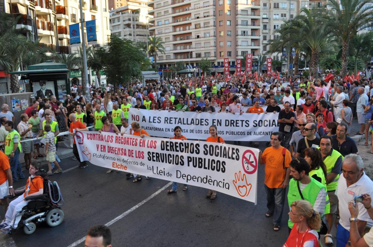 Alicante contra los recortes