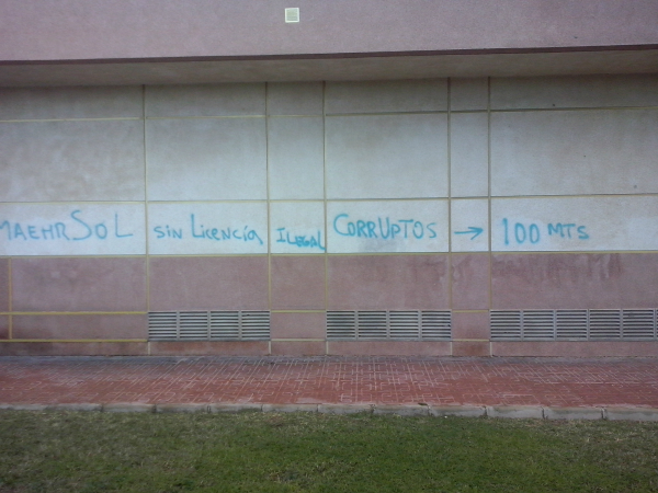 Pintadas Reivindicativas Escrituras Expuestas De Torrevieja Pintadas Reivindicativas Escrituras Expuestas De Torrevieja