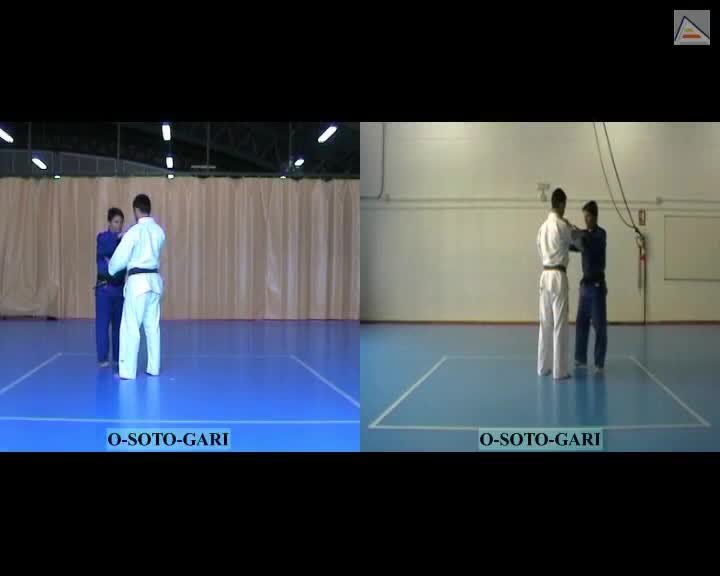 Técnica de Judo O Soto Gari, Gran Siega exterior