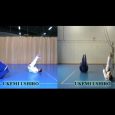 Ejecución de la técnica de la caída hacia atrás de Judo: Ushiro Ukemi