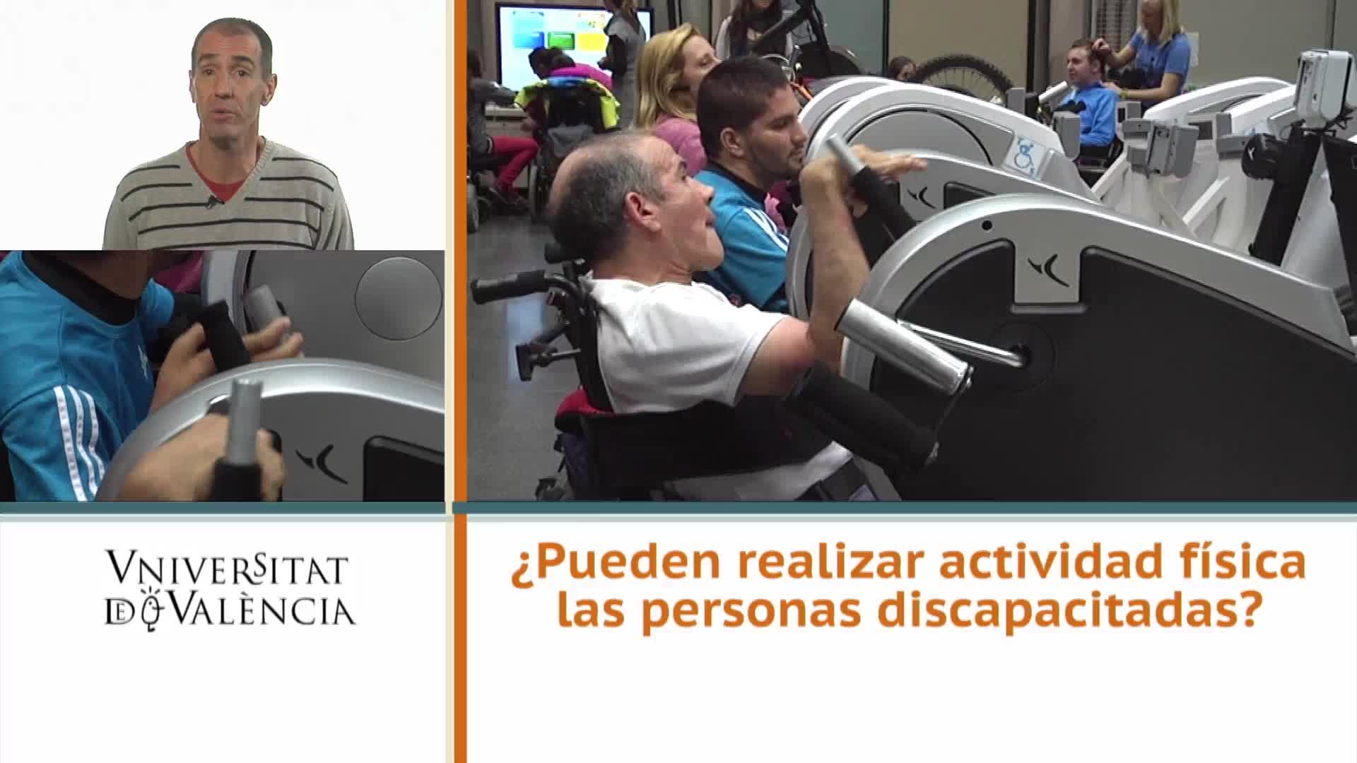 ¿Pueden realizar actividad física las personas discapacitadas?