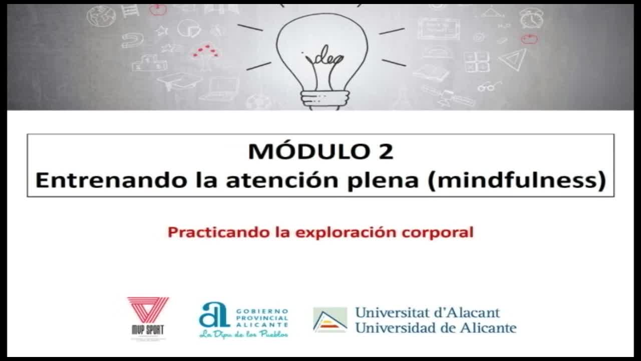 Practicando la exploración corporal