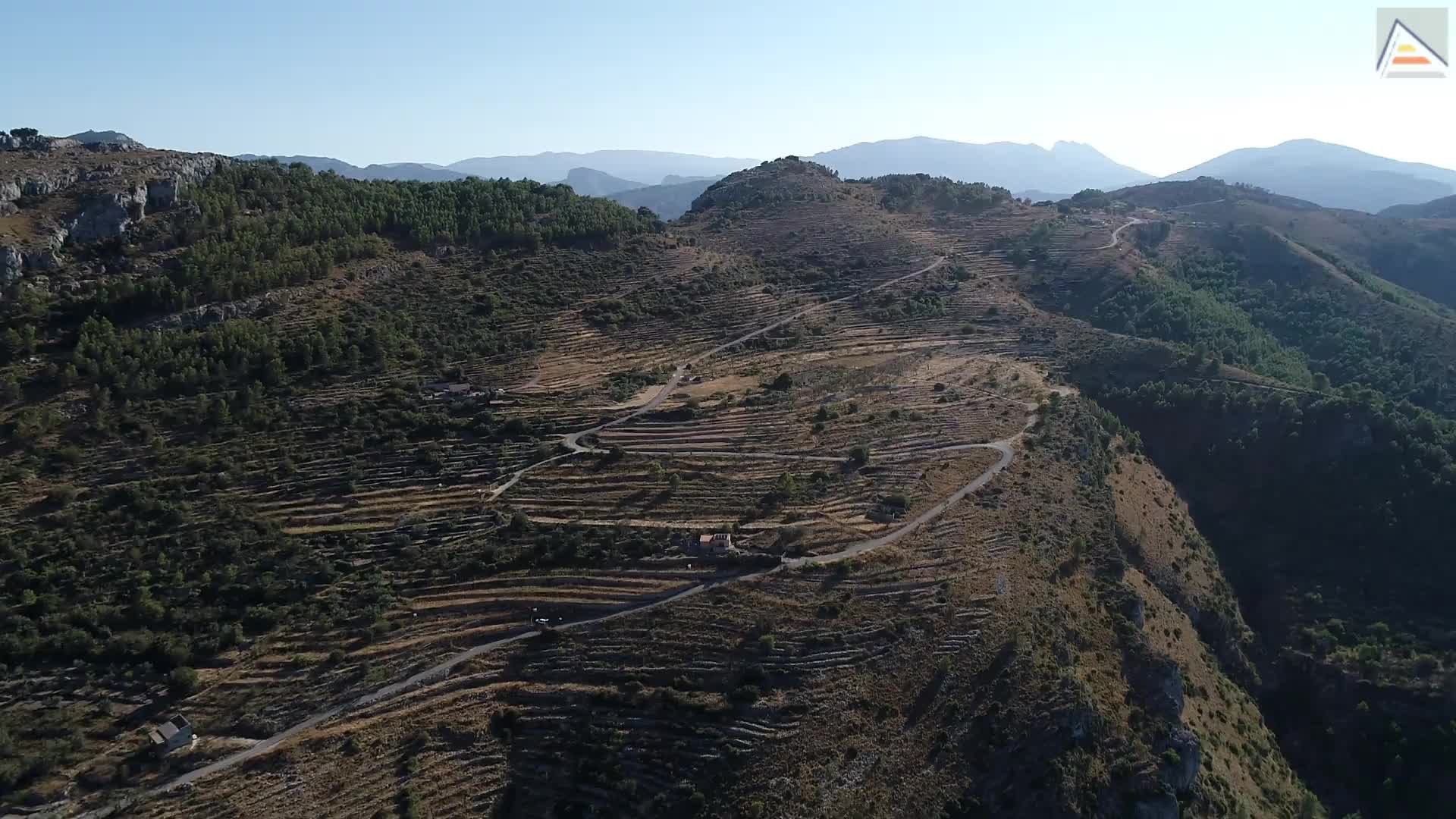 La vall de Laguar. Tramo superior del Camí del Pla (Benimaurell-Coll de Garga)
