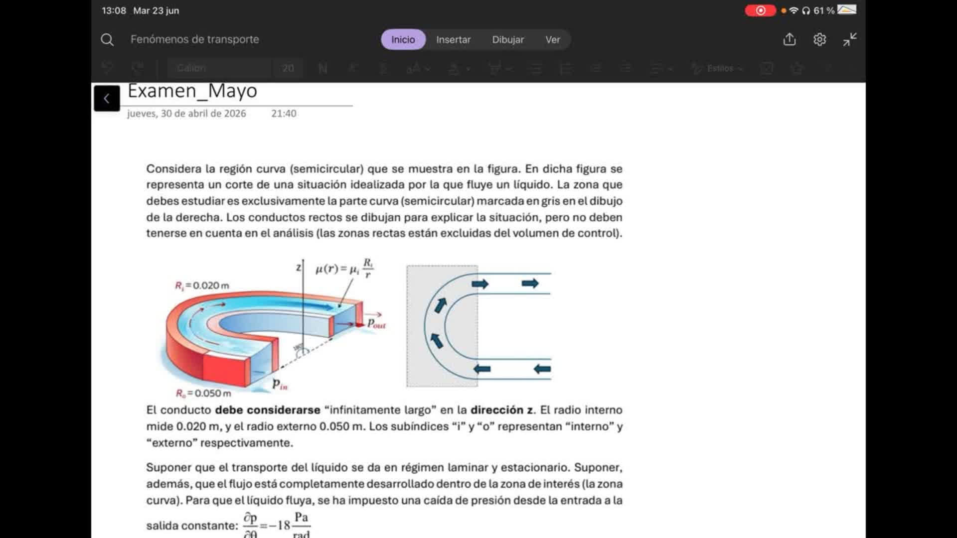 Problema de examen resuelto