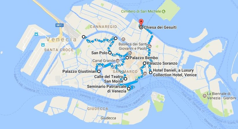 Rutas Por La Venecia Artística – Un Paseo Por Venecia